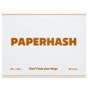 Papel de Almacenamiento para Resina Paperhash Regular 23x18cm (50 uds.)