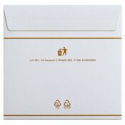 Paperhash Resin Storage Paper 12x12cm 100pcs Back