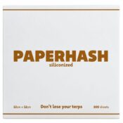 Paperhash Papel siliconado para curado de resina 12x12cm (100 uds.)