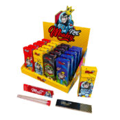 Monkey King Kit de fumador con Papeles de liar + Filtros + Tubo (20uds/display)