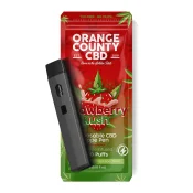 Orange County CBD 1ml Cali Vape Desechable 600mg CBD Strawberry Kush (10uds/display)