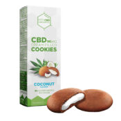 MediCBD Galletas de Cannabis Rellenas de Crema de Coco 90mg CBD 150g (18paquetes/display)