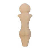 Pipa de Silicona Figura Desnuda Palida 12cm